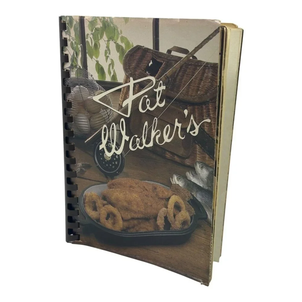 Pat Walkers Favorite Recipes Spiral-Bound‎ Cookbook 1982? Vintage VTG. Extras